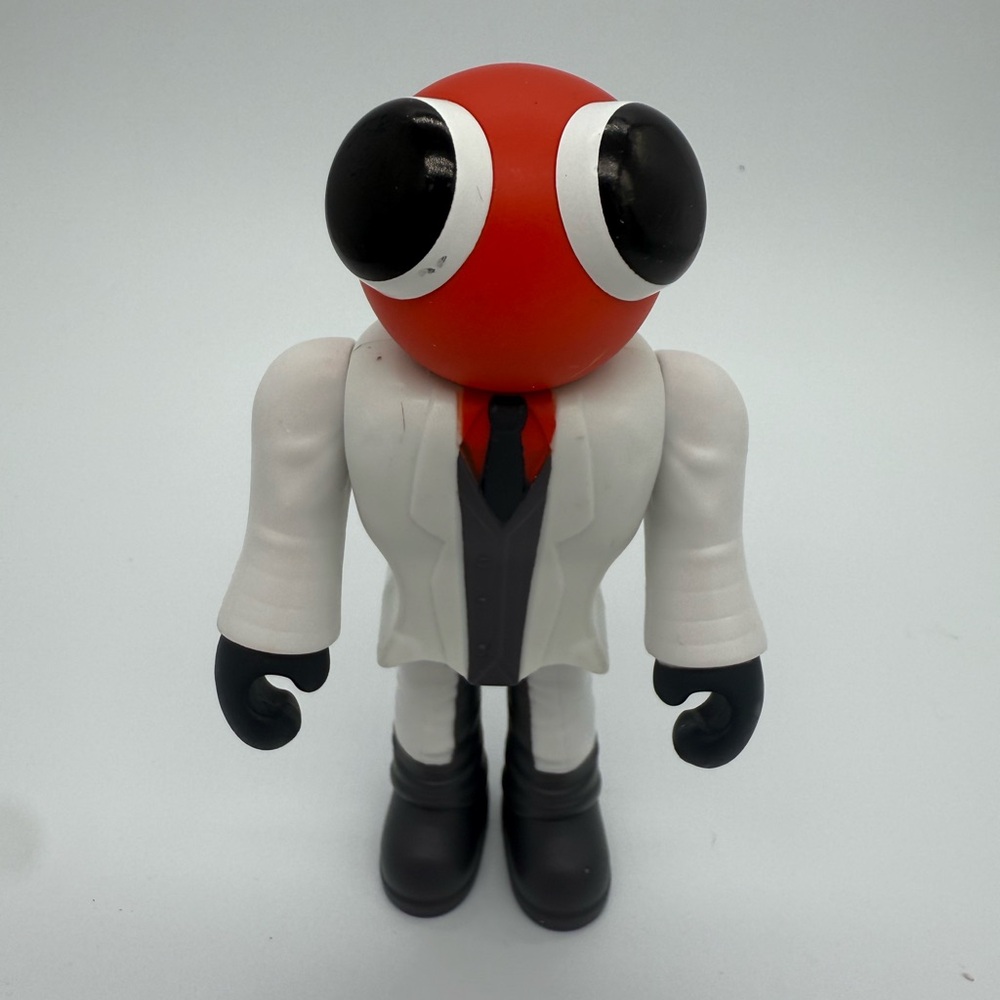 Rainbow Friends Scientist Roblox 4.5 in Action Figure Phatmojo Series 1 EUC